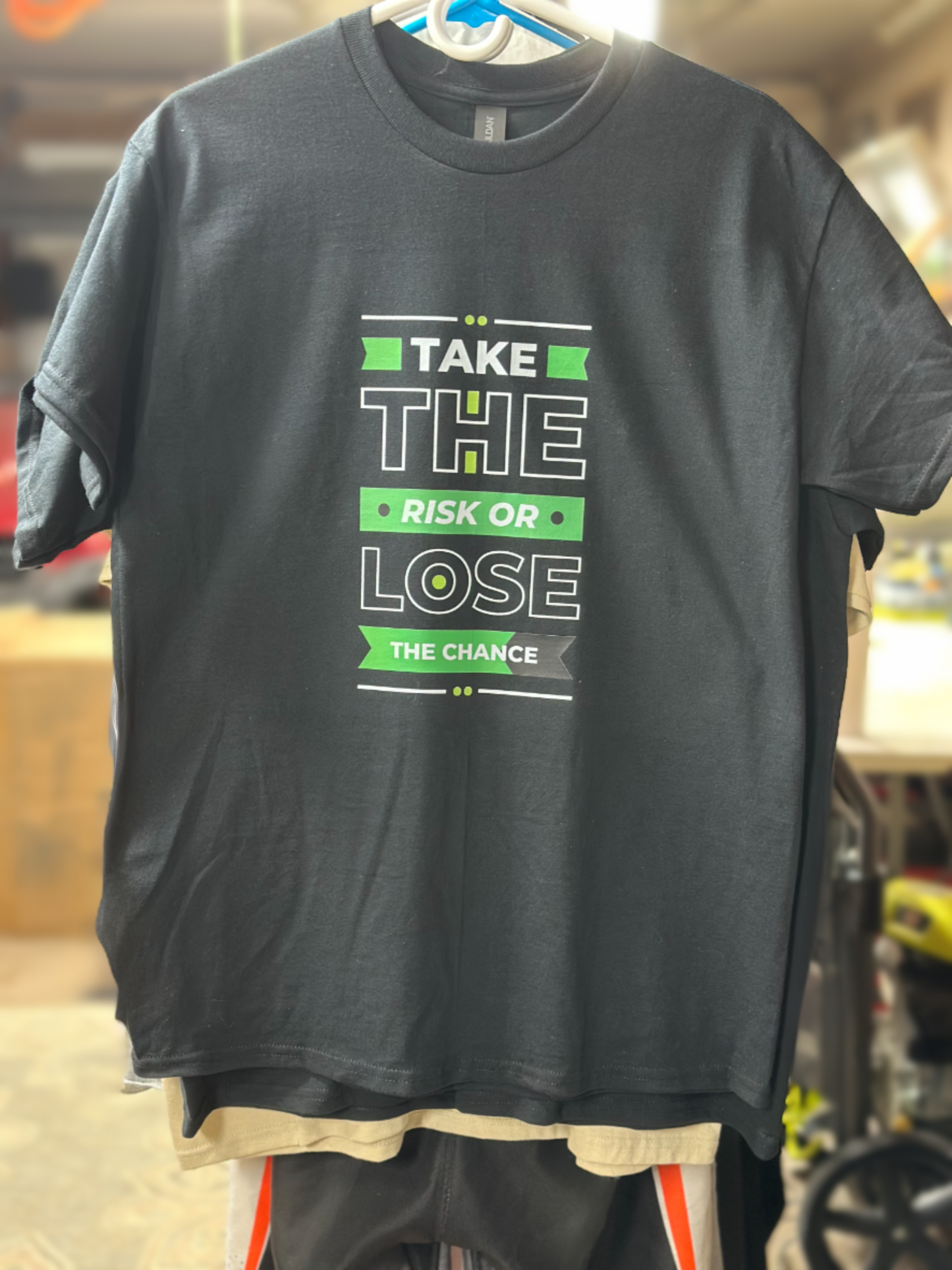 Fun Tshirt: TAKE THE RISK