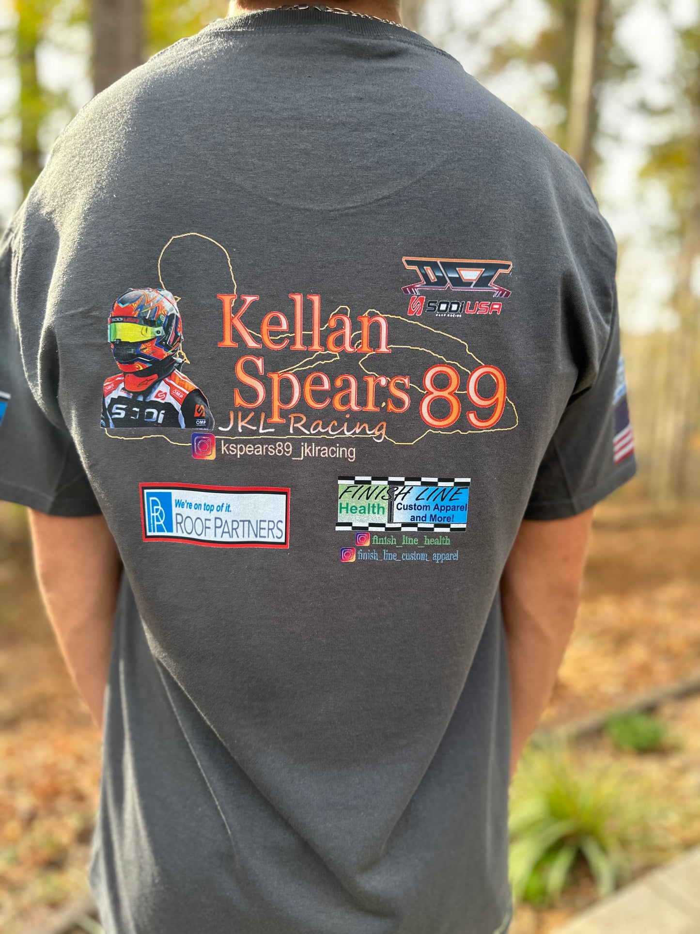 Kellan Spears Racing -  T-Shirt  Unisex: ADULT & YOUTH!